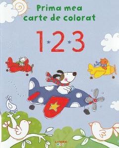 1 2 3. Prima mea carte de colorat