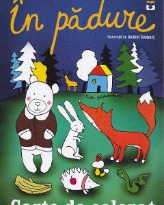 In padure. Carte de colorat - Andrei Gamart