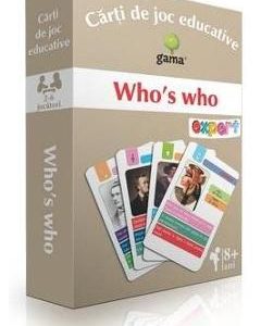 Who's who. Carti de joc educative